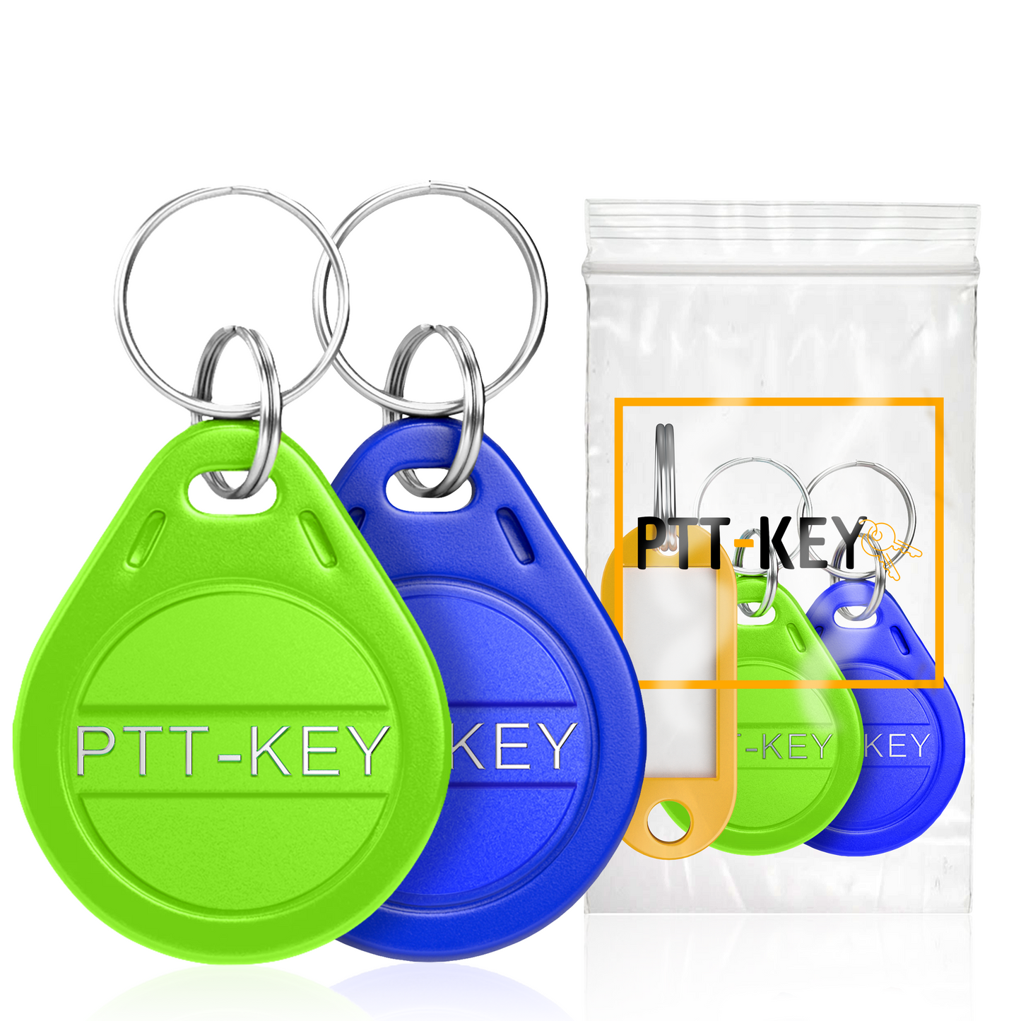 Badge RFID Vigik Universel | Lot 2 Badges NFC Programmables 13.56MHz | Pack Pro MCT Android CUID