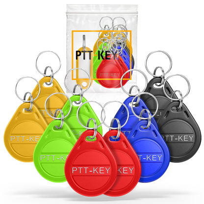 Badge RFID Vigik Universel | Lot 10 Badges NFC Programmables 13.56MHz | Pack Pro MCT Android CUID