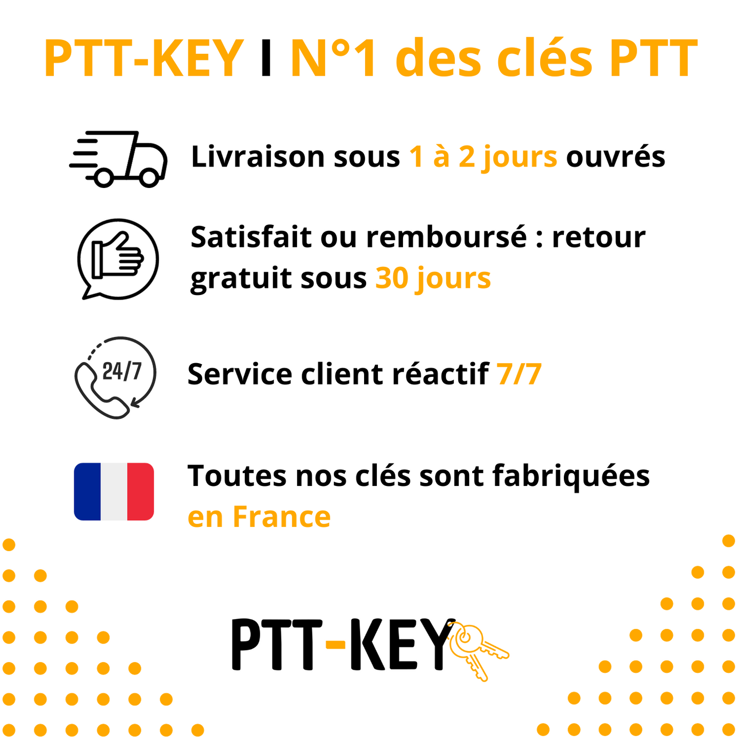 Clé Pass PTT T10 Universelle | Passe-Partout Boîte aux Lettres & Hall d'Immeuble | Modèle Original Certifié